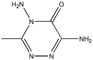 1,2,4-Triazin-5(4H)-one,4,6-diamino-3-methyl-(9CI) CAS#: 95927-20-1