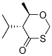 1,3-Oxathian-4-one,6-methyl-5-(1-methylethyl)-,trans-(9CI) CAS#: 95679-65-5