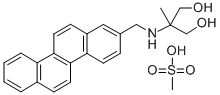 1,3-Propanediol, 2-((2-chrysenylmethyl)amino)-2-methyl-, methanesulfon ate (salt) CAS#: 96403-59-7