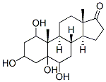 1,3,5,6-tetrahydroxyandrostan-17-one CAS#: 90134-60-4