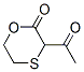 1,4-Oxathian-2-one, 3-acetyl- (9CI) CAS#: 95895-51-5