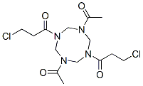1,5-Diacetyl-3,7-bis(3-chloropropanoyl)-1,3,5,7-tetraazocane CAS#: 92531-04-9