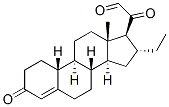 16 alpha-ethyl-19-nor-4-pregnene-3,20-dione-21-al CAS#: 92278-27-8