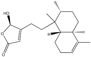 16-hydroxycleroda-3,13(14)-dien-15,16-olide CAS#: 92593-91-4