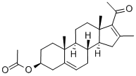 16-methyl-20-oxopregna-5,16-dien-3-beta-yl acetate CAS#: 982-06-9