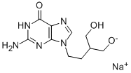 1,9-Dihydro-2-amino-9-(4-hydroxy-3-(hydroxymethyl)butyl)-6H-purin-6-on e monosodium salt CAS#: 97845-62-0