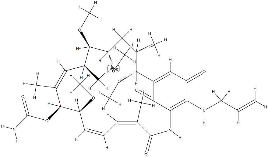19-allylaminoherbimycin A CAS#: 94513-96-9