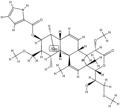 19,20-Dimethoxynodusmicin 9-(1H-pyrrole-2-carboxylate) CAS#: 90928-02-2