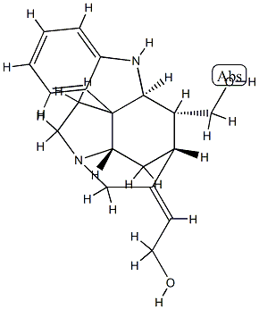 (19E)-19,20-Didehydrocuran-17,18-diol CAS#: 900-98-1