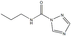 1H-1,2,4-Triazole-1-carboxamide,N-propyl-(9CI) CAS#: 93605-67-5
