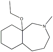 1H-2-Benzazepine,9a-ethoxydecahydro-2-methyl-(9CI) CAS#: 95296-83-6