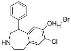 1H-3-Benzazepin-7-ol, 8-chloro-2,3,4,5-tetrahydro-5-phenyl-, hydrobrom ide CAS#: 90955-43-4
