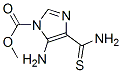 1H-Imidazole-1-carboxylicacid,5-amino-4-(aminothioxomethyl)-,methylester(9CI) CAS#: 91026-76-5