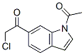 1H-Indole, 1-acetyl-6-(chloroacetyl)- (9CI) CAS#: 92013-04-2