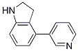 1H-Indole,2,3-dihydro-4-(3-pyridinyl)- CAS#: 90679-16-6