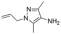 1H-Pyrazol-4-amine, 3,5-dimethyl-1-(2-propenyl)- (9CI) CAS#: 97893-44-2