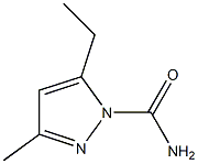 1H-Pyrazole-1-carboxamide,5-ethyl-3-methyl-(9CI) CAS#: 90008-47-2