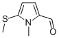 1H-Pyrrole-2-carboxaldehyde, 1-methyl-5-(methylthio)- (9CI) CAS#: 94008-37-4