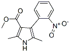 1H-Pyrrole-3-carboxylicacid,2,5-dimethyl-4-(2-nitrophenyl)-,methylester(9CI) CAS#: 95838-57-6