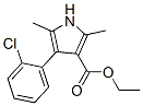 1H-Pyrrole-3-carboxylicacid,4-(2-chlorophenyl)-2,5-dimethyl-,ethylester(9CI) CAS#: 95838-65-6