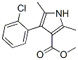 1H-Pyrrole-3-carboxylicacid,4-(2-chlorophenyl)-2,5-dimethyl-,methylester(9CI) CAS#: 95838-58-7