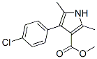 1H-Pyrrole-3-carboxylicacid,4-(4-chlorophenyl)-2,5-dimethyl-,methylester(9CI) CAS#: 95838-59-8
