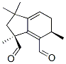 (1S,6R)-1,3,3,6-Tetramethyl-2,3,5,6-tetrahydro-1H-indene-1,7-dicarbaldehyde CAS#: 97165-23-6