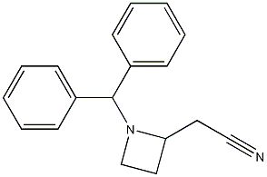 2-(1-benzhydrylazetidin-2-yl)acetonitrile CAS#: 92992-32-0