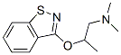 2-(1,2-benzisothiazol-3-yloxy)-N,N-dimethylpropylamine CAS#: 94087-31-7