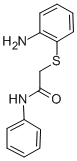 2-(2-AMINO-PHENYLSULFANYL)-N-PHENYL-ACETAMIDE CAS#: 92906-38-2