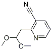 2-(2,2-diMethoxyethyl)nicotinonitrile CAS#: 97308-52-6