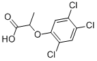 2-(2,4,5-Trichlorophenoxy)propanoic acid CAS#: 93-72-1