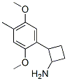 2-(2,5-dimethoxy-4-methylphenyl)cyclobutylamine CAS#: 90791-14-3
