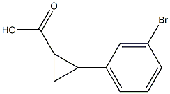 2-(3-Bromo-phenyl)-cyclopropanecarboxylic acid CAS#: 91445-84-0