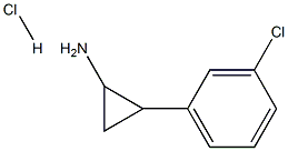 2-(3-Chlorophenyl)cyclopropanamine hydrochloride CAS#: 90942-38-4