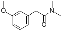 2-(3-METHOXY-PHENYL)-N,N-DIMETHYL-ACETAMIDE CAS#: 90526-08-2