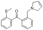 2-(3-PYRROLINOMETHYL)-2'-THIOMETHYLBENZOPHENONE CAS#: 898763-02-5