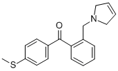 2-(3-PYRROLINOMETHYL)-4'-THIOMETHYLBENZOPHENONE CAS#: 898763-04-7