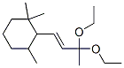 2-(3,3-diethoxybuten-1-yl)-1,1,3-trimethylcyclohexane CAS#: 96097-20-0