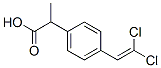 2-(4-(2,2-dichlorovinyl)phenyl)propionic acid CAS#: 96028-18-1
