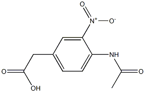 2-(4-ACETAMIDO-3-NITROPHENYL)ACETIC ACID CAS#: 90916-02-2