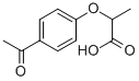 2-(4-ACETYLPHENOXY)PROPANOIC ACID CAS#: 91143-71-4