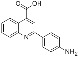 2-(4-AMINO-PHENYL)-QUINOLINE-4-CARBOXYLIC ACID CAS#: 94205-62-6