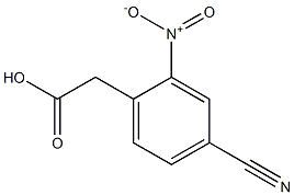 2-(4-Cyano-2-nitrophenyl)acetic acid CAS#: 90178-58-8