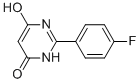 2-(4-FLUOROPHENYL)-6-HYDROXY-4(3H)-PYRIMIDINONE CAS#: 97513-51-4