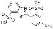 2-(4-aminosulphophenyl)-6-methylbenzothiazole-7-sulphonic acid CAS#: 95892-16-3