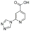 2-(4H-1,2,4-triazol-4-yl)isonicotinic acid(SALTDATA: FREE) CAS#: 890095-26-8