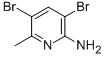 2-AMINO-3,5-DIBROMO-6-METHYLPYRIDINE CAS#: 91872-10-5