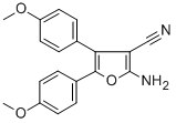 2-AMINO-4 5-BIS(4-METHOXYPHENYL)FURAN-3& CAS#: 94556-80-6