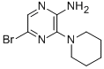 2-AMINO-5-BROMO-3-PIPERIDIN-1-YLPYRAZINE CAS#: 90674-84-3